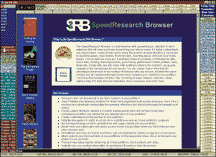 SpeedResearch Stock Market Browser screenshot